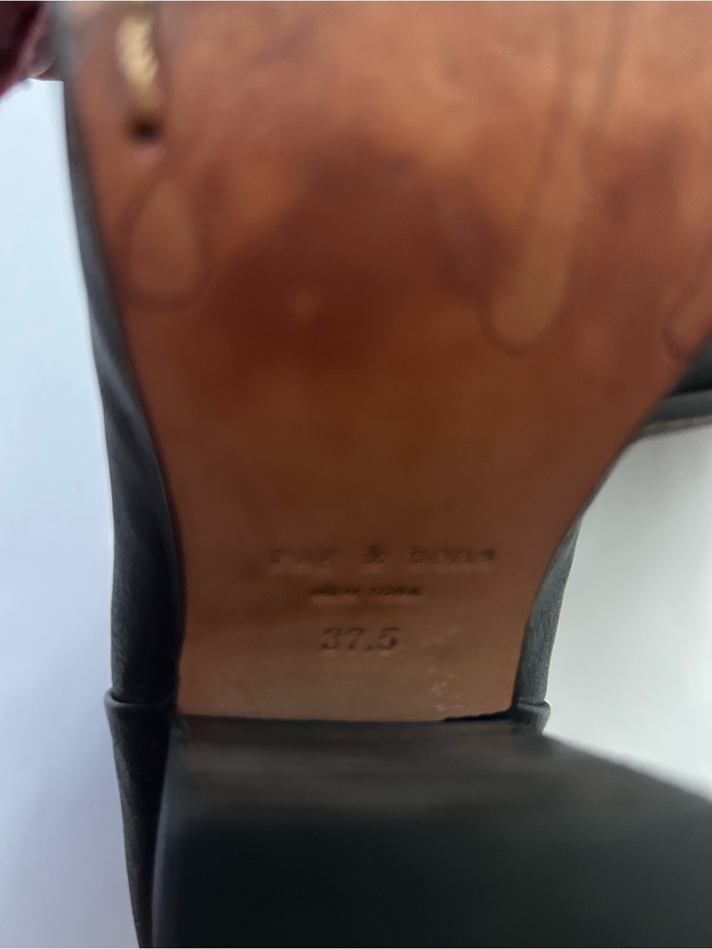 rag & bone Black Leather Ankle Booties - Picture 4 of 10